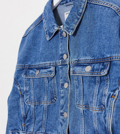 Синяя джинсовая куртка ASOS DESIGN Tall-Синий