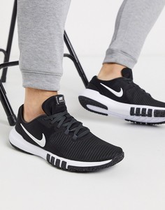 Черные кроссовки Nike Training Flex Control TR4-Черный