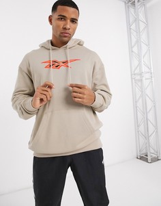 Худи бежевого цвета Reebok-Бежевый