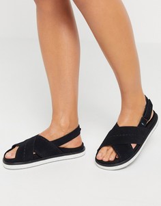 Черные замшевые эспадрильи TOMS-Черный