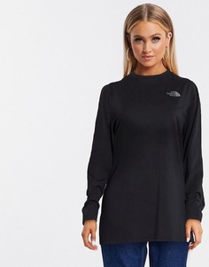Черная футболка с длинными рукавами The North Face-Черный