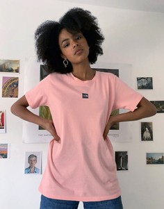 Розовая oversized-футболка бойфренда The North Face-Розовый