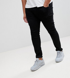 Черные джинсы ASOS DESIGN Plus-Черный