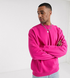 Ягодно-малиновый oversized-свитшот ASOS DESIGN Tall-Розовый