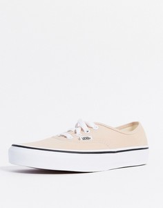 Кеды цвета фраппе/белого цвета Vans UA Authentic-Кремовый
