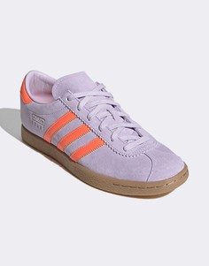 Кроссовки лавандово-оранжевого цвета adidas Originals Stadt-Фиолетовый