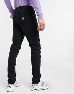 Черные джинсы скинни Love Moschino-Черный