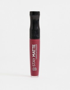 Жидкая губная помада Rimmel - Stay Matte (Plum This Show)-Фиолетовый