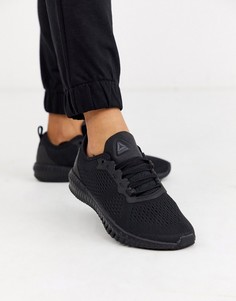 Черные кроссовки Reebok Training Flexagon-Черный