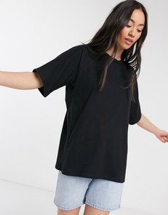 Черная футболка в стиле oversized от ASOS DESIGN-Черный