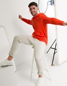 Худи оранжевого цвета ASOS DESIGN-Красный