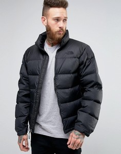 Черный пуховик The North Face Nupste 2
