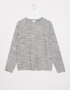 Легкий вязаный джемпер Jack & Jones Originals-Серый
