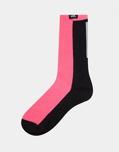 Черные/розовые носки Vans After Dark-Розовый