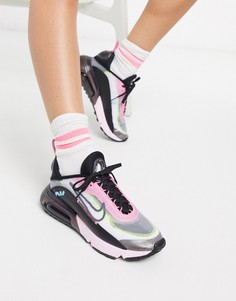 Черно-розовые кроссовки Nike Air Max 2090-Черный