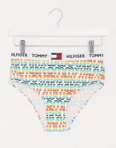 Бразильские трусы с логотипом Tommy Hilfiger-Мульти