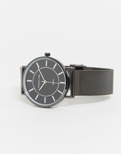 Темно-серебристые часы с сетчатым браслетом Brave Soul-Серебряный