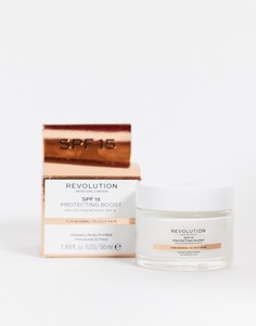 Увлажняющий крем для нормальной и жирной кожи Revolution Skincare SPF15-Бесцветный