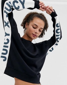 Свитшот с логотипом Juicy By Juicy Couture-Черный