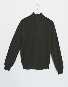 Джемпер с молнией Lacoste-Серый
