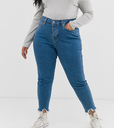 Джинсы скинни Levis Plus wedgie-Синий