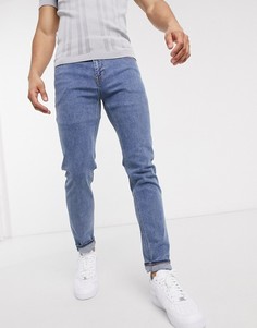 Синие джинсы скинни ASOS DESIGN-Синий