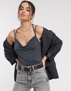 Топ Vero Moda-Серый