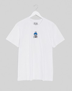 Футболка с вышивкой Slush Puppy-Белый Poetic Brands