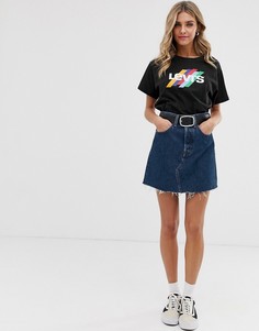 Джинсовая юбка с завышенной талией Levis-Синий Levis®