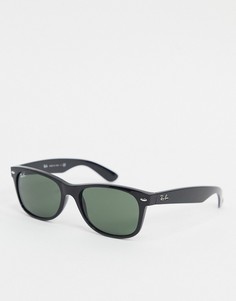 Солнцезащитные очки-вайфареры с оправой среднего размера Ray-Ban - 0rb2132-Черный