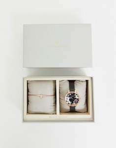 Часы и браслет с пчелой 3D Olivia Burton-Черный