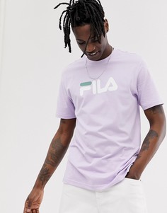 Сиреневая футболка с логотипом Fila - Eagle-Фиолетовый