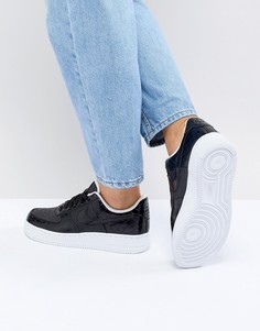Черные кроссовки Nike Air Force 1-Черный