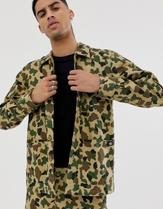 Камуфляжная рубашка Dickies Kempton-Коричневый