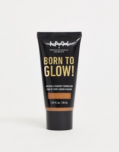 Основа под макияж NYX Professional Makeup - Born To Glow-Черный