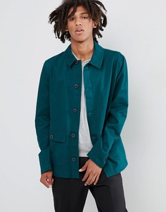 Зеленая куртка ASOS DESIGN-Зеленый