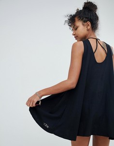Трикотажное пляжное платье Billabong-Черный