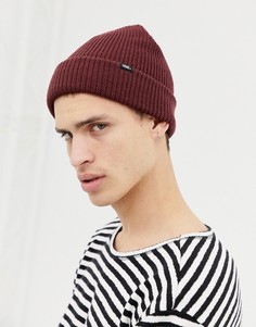 Бордовая шапка-бини Vans Core VN000K9Y4QU1-Красный