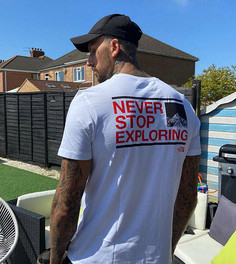 Белая футболка The North Face Explore эксклюзивно для ASOS-Белый