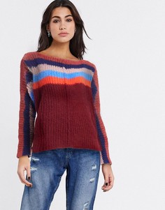 Разноцветный джемпер Free People-Розовый