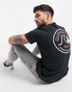 Черная футболка Quiksilver-Черный
