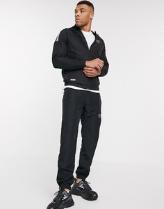 Черный спортивный костюм с логотипом Armani EA7 Ventus 7