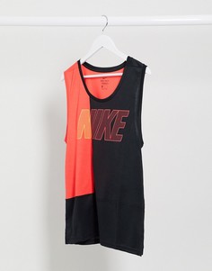 Черная майка с принтом Nike Training-Черный