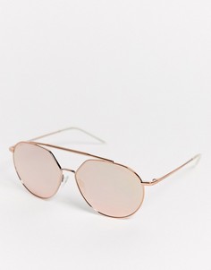 Солнцезащитные очки-авиаторы Emporio Armani EA2070-Золотой