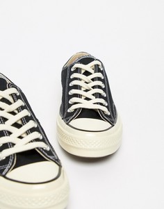 Черные кроссовки Converse Chuck 70 Ox-Черный