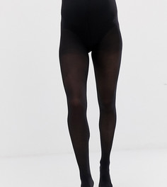 Набор из 2 пар черных колготок для беременных плотностью 50 ден Mamalicious-Черный Mama.Licious