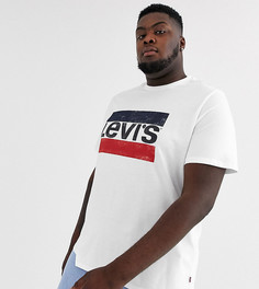 Футболка с логотипом Levis Plus-Белый Levis®
