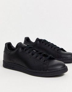 Черные кроссовки adidas Originals Stan Smith-Черный