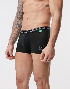 Боксеры-брифы из переработанного материала Calvin Klein CK One-Черный