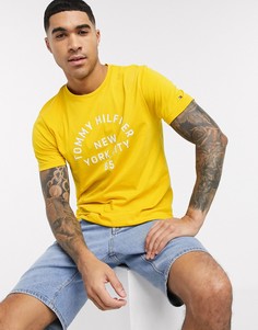Футболка с логотипом Tommy Hilfiger-Желтый